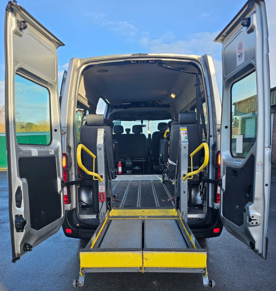 WAV with wheelchair ramp